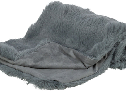 Trixie Decke Elli - Hundedecke, dunkelgrau, 70x50cm