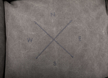 Trixie BE NORDIC Hundebett Föhr – dunkelgrau, 60×50 cm