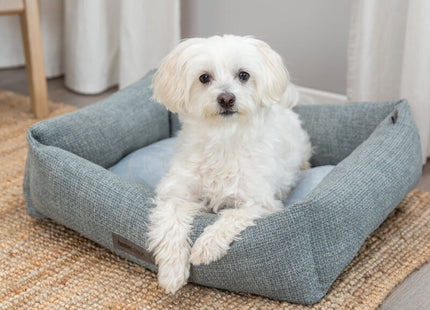 Trixie Bett Viviana - Hundebett blau-grau 60×50cm