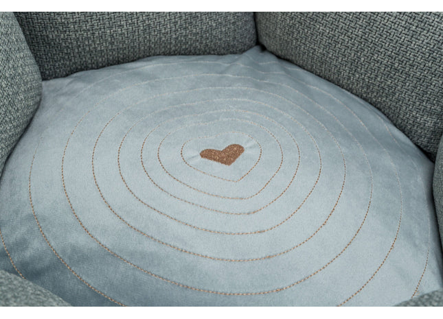 Trixie Bett Viviana rund blau-grau, ø50cm