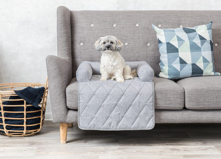 Trixie Polster-Schondecke Nero – eckig, hellgrau