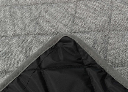 Trixie Polster-Schondecke Nero – Hundedecke hellgrau 70×90 cm