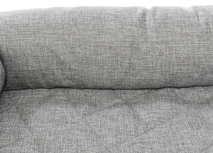 Trixie Polster-Schondecke Nero – Hundedecke hellgrau 70×90 cm