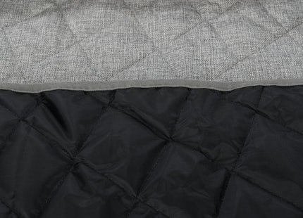 Trixie Polster-Schondecke Nero – Hundedecke hellgrau 70×90 cm
