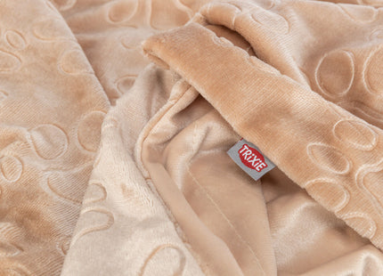 Trixie Decke Barry – Softplüsch, beige, 70×50 cm