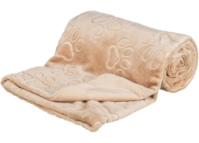 Trixie Decke Barry – Softplüsch, beige, 70×50 cm