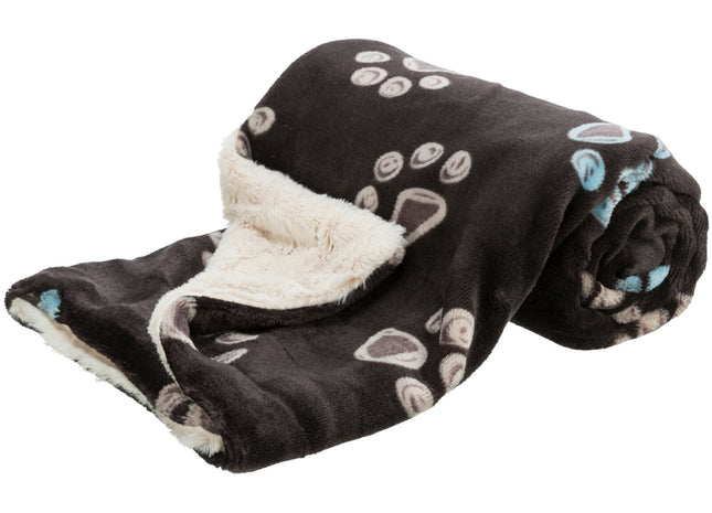 Trixie Decke Jimmy - Softplüsch Hundedecke taupe beige