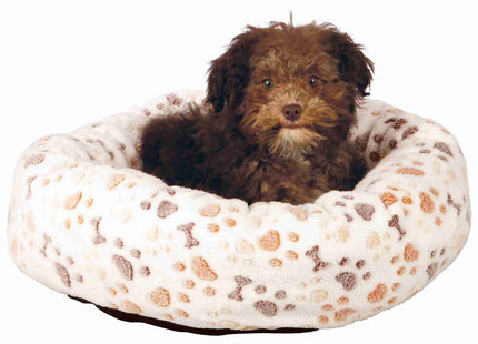 Trixie Bett Lingo - Hundebett weiss beige 50x40cm