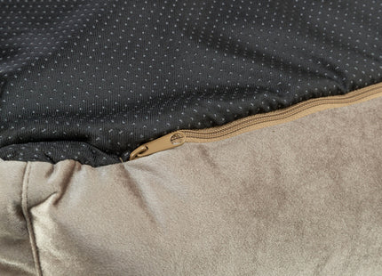 Trixie Bett Malia – eckig, gold-sand, 65×55 cm