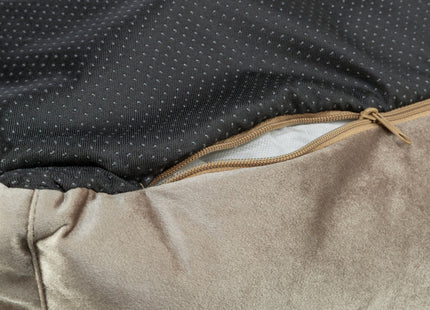 Trixie Bett Malia – eckig, gold-sand, 65×55 cm