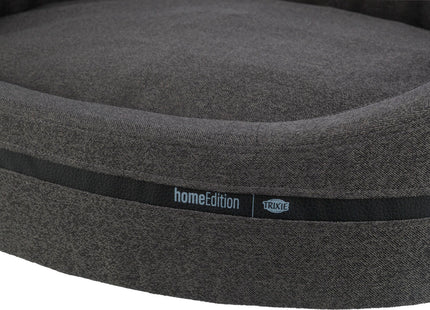 Trixie Bett CityStyle oval dunkelgrau, 65×55cm