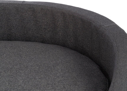 Trixie Bett CityStyle oval dunkelgrau, 65×55cm