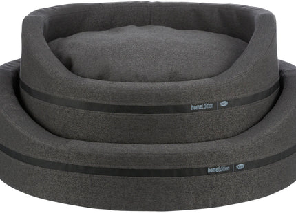 Trixie Bett CityStyle oval dunkelgrau, 65×55cm