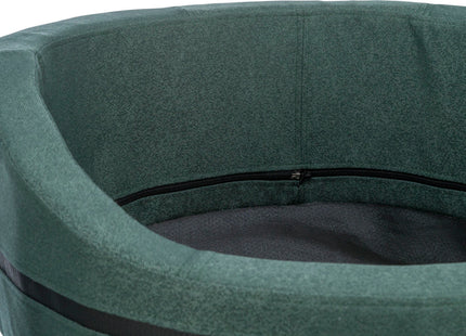 Trixie Bett CityStyle oval dunkelgrün - Hundebett klein