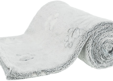 Trixie Decke Nando - Softfleece, hellgrau, 75×50 cm