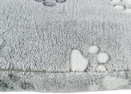 Trixie Kissen Nando - oval, hellgrau, 70x45cm