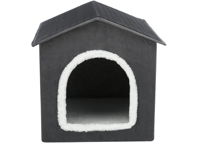 Trixie Höhle Livia – Haustierhöhle dunkelgrau/weiss