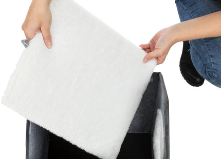 Trixie Höhle Livia – Haustierhöhle dunkelgrau/weiss