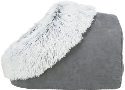 Trixie Höhle Harvey – Kuschelhöhle grau/weiss-schwarz