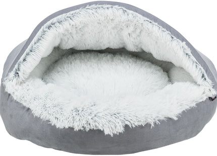 Trixie Höhlenbett Harvey - rund, grau/weiss/schwarz