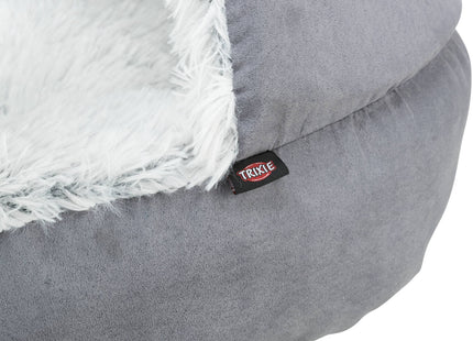 Trixie Höhlenbett Harvey - rund, grau/weiss/schwarz