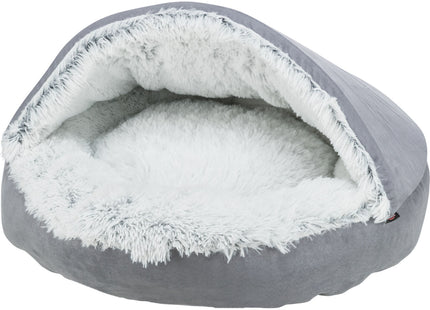 Trixie Höhlenbett Harvey - rund, grau/weiss/schwarz