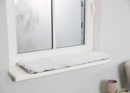 Trixie Liegematte Harvey – Katzenliege, weiss-schwarz