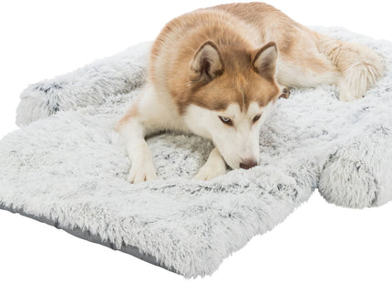 Trixie Polster-Schondecke Harvey - Hundedecke weiss-schwarz 80x130cm