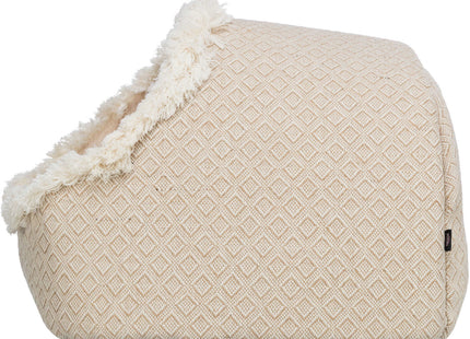 Trixie Höhle Boho - Kuschelhöhle beige 35x26x41cm