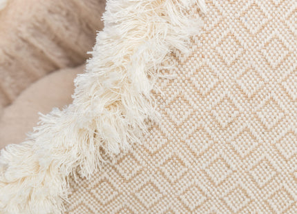 Trixie Höhle Boho - Kuschelhöhle beige 35x26x41cm