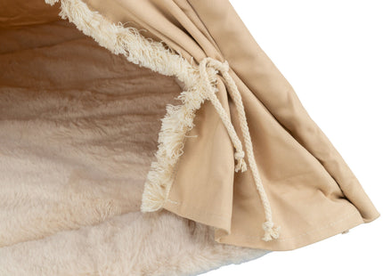 Trixie Tipi Boho - Tierzelt beige 55x65x55cm