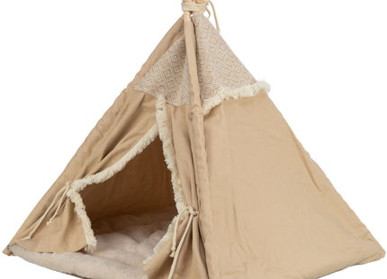 Trixie Tipi Boho - Tierzelt beige 55x65x55cm