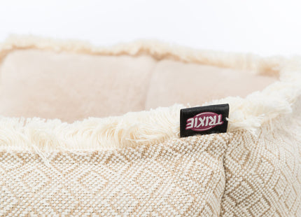 Trixie Bett Boho - sechseckig, beige, 50×50cm