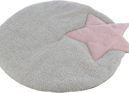 Trixie Junior Liegematte - Hundematte grau flieder Stern