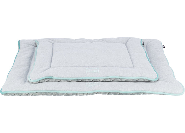 Trixie Junior Liegematte – eckig, hellgrau/mint