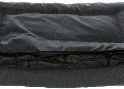 Trixie Vital Kissen Bendson - eckiges Hundekissen dunkelgrau/hellgrau