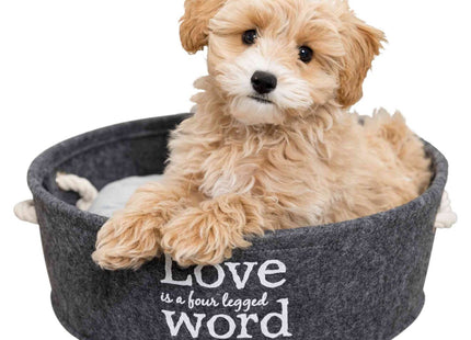 Trixie Bett Lian - Hundebett grau ø37cm