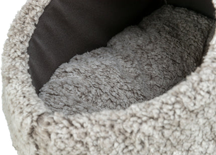 Trixie Höhle Calida - Kuschelhöhle grau/weiss/schwarz