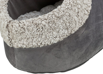 Trixie Höhle Calida - Kuschelhöhle grau/weiss/schwarz