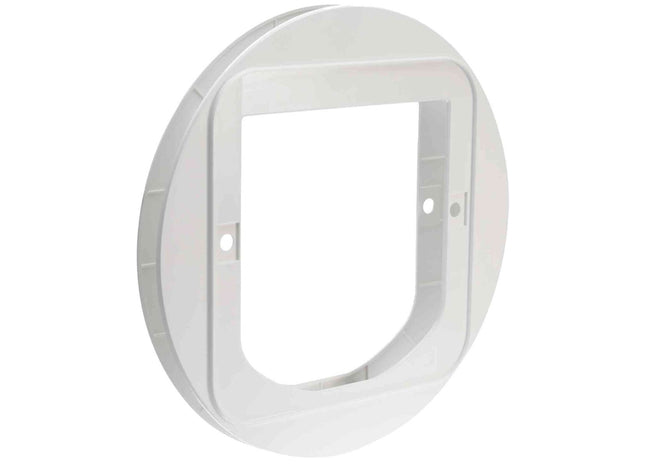 Trixie SureFlap Montageadapter - Weiss, Ø28.5cm