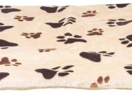 Trixie Hundekissen Joey beige mit Pfotenmuster