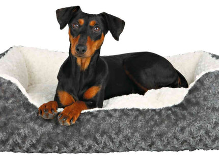 Trixie Bett Kaline – Hundebett grau/creme 65x50cm