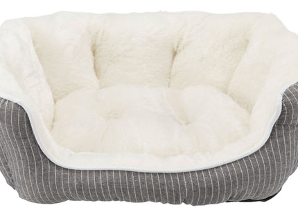 Trixie Bett Davin - Hundebett grau/creme 50x40cm