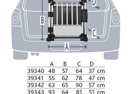 Trixie Transportkäfig - Aluminium, Grösse S