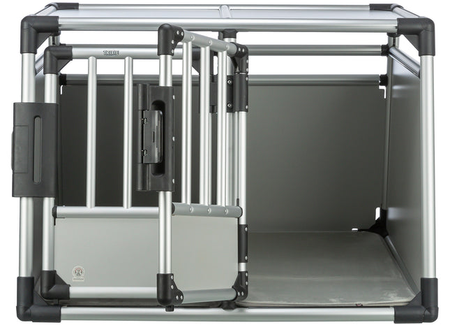 Trixie Doppel-Transportkäfig - Aluminium, 95x64x88 cm