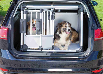 Trixie Doppel-Transportkäfig - Aluminium, 95x64x88 cm