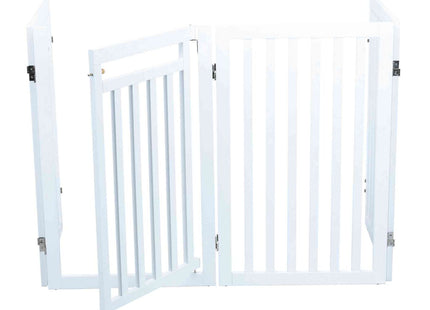 Trixie Hunde-Absperrgitter 4-teilig mit Tür