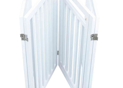 Trixie Hunde-Absperrgitter 4-teilig mit Tür