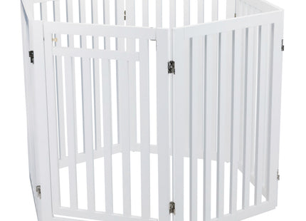 Trixie Hunde-Absperrgitter 4-teilig mit Tür