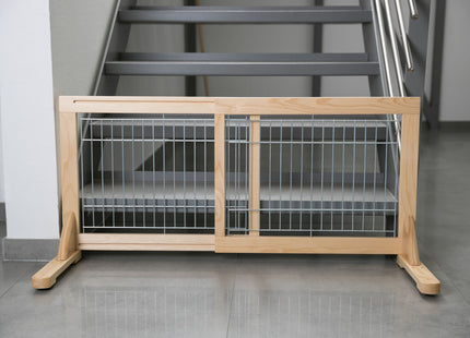 Trixie Hundeabsperrgitter aus Birkenholz